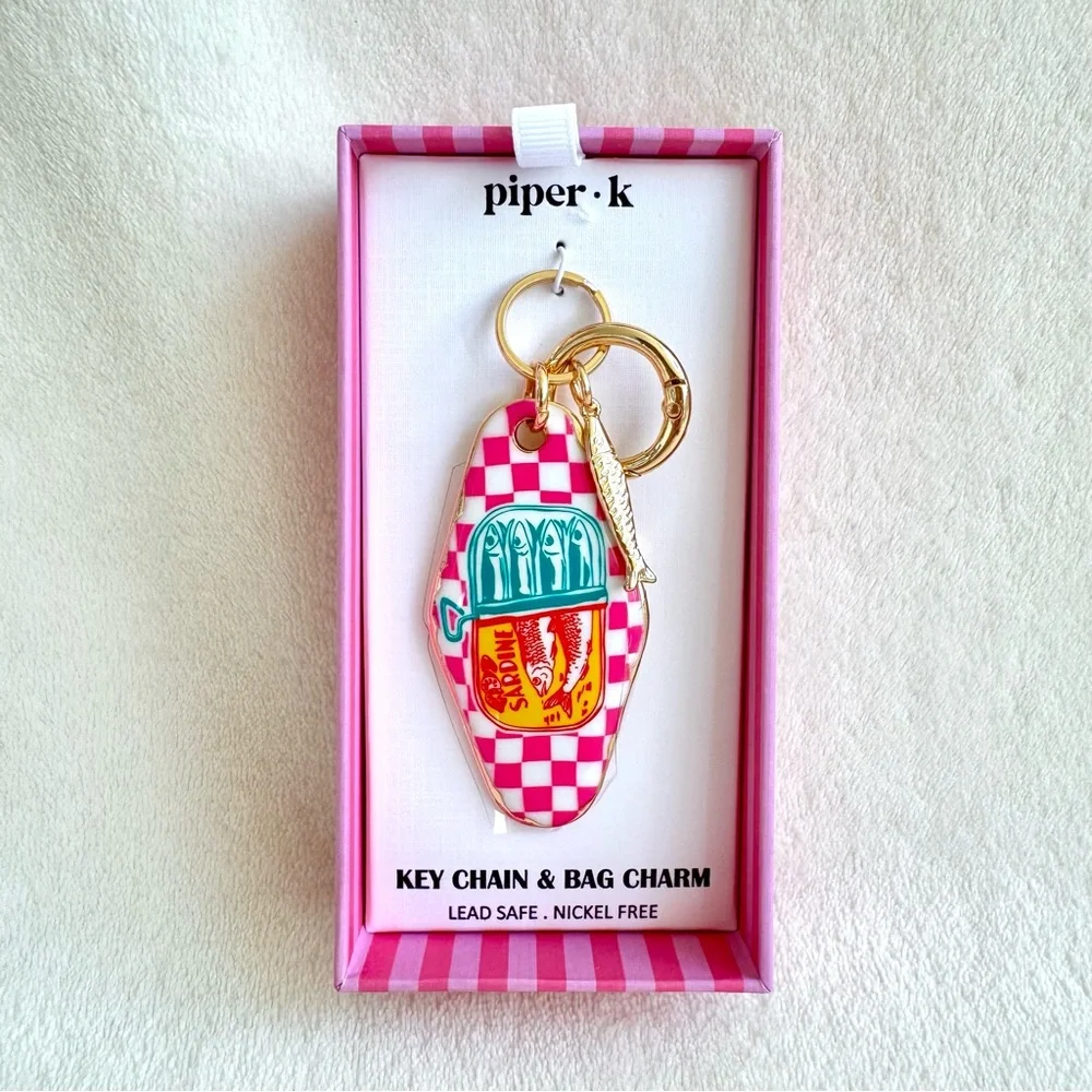 Viral Piper K Sardines Key Chain / Bag Charm